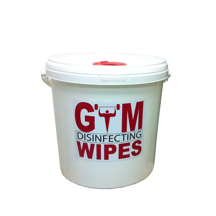 Компостируемое дезинфицирующее Универсальное Дезинфицирующее средство для тренажерного зала, йоги, фитнес-оборудование, салфетки для мужчин, одноразовые салфетки-контейнеры