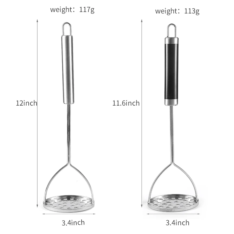 Kitchen Gadgets stainless steel wire Potato masher Machine Potatoes vegetables ricers Pressure Mashed Potatoes Device