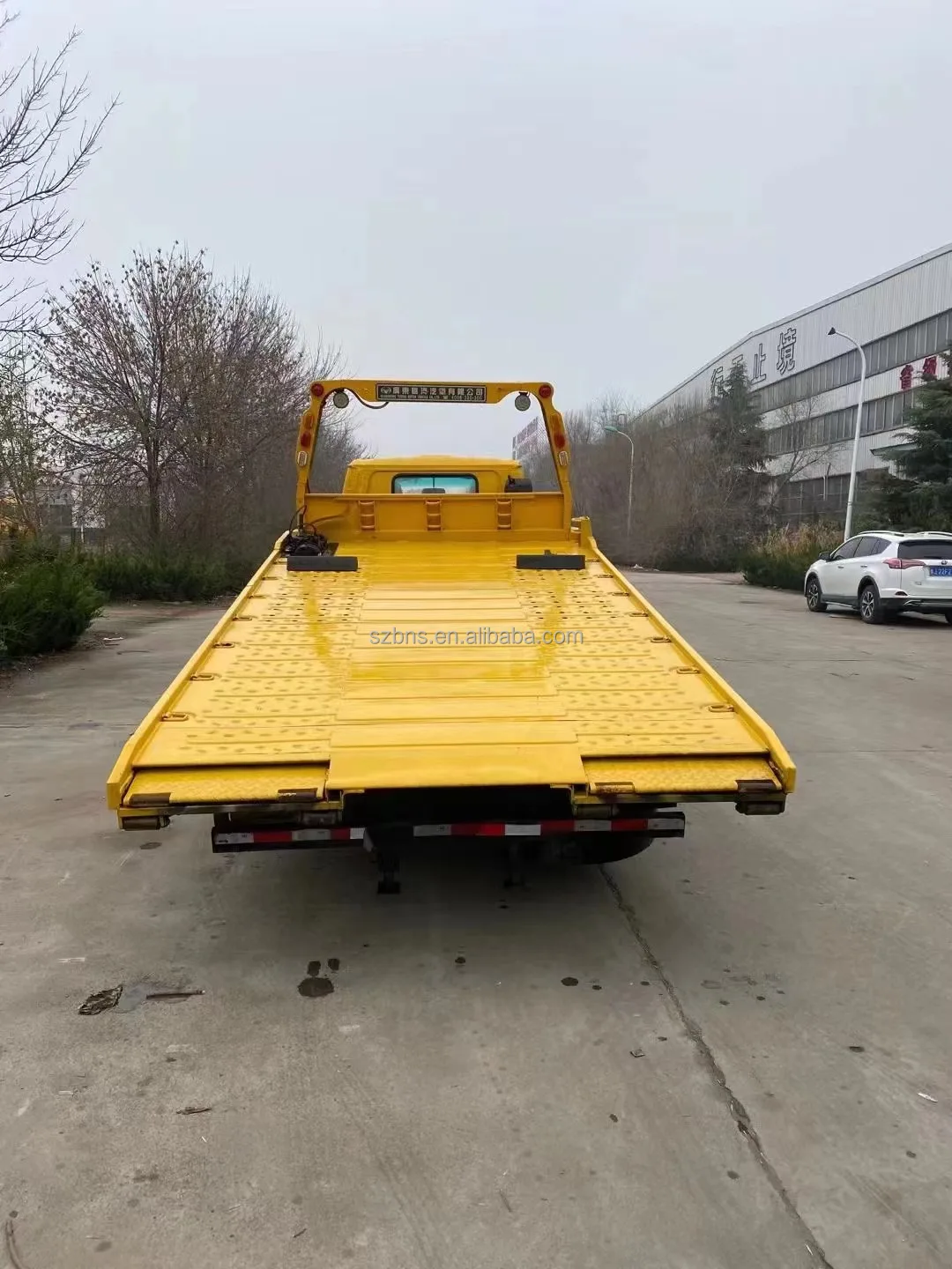 Б/у плоский экскаватор Isuzui 4X2 эвакуатор грузовик буксировочный для транспортировки