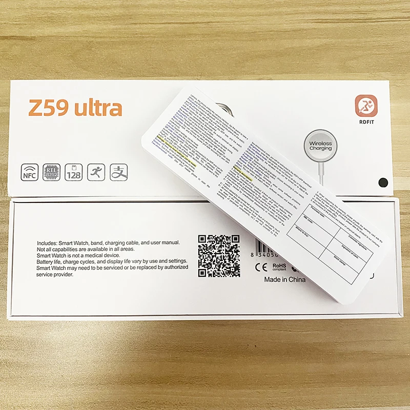 Z59 ultra Smart Watch 2.02 Inch screen Sports Series 8 IPX7 Waterproof Reloj inteligente BT Call Z59 Ultra Smartwatch