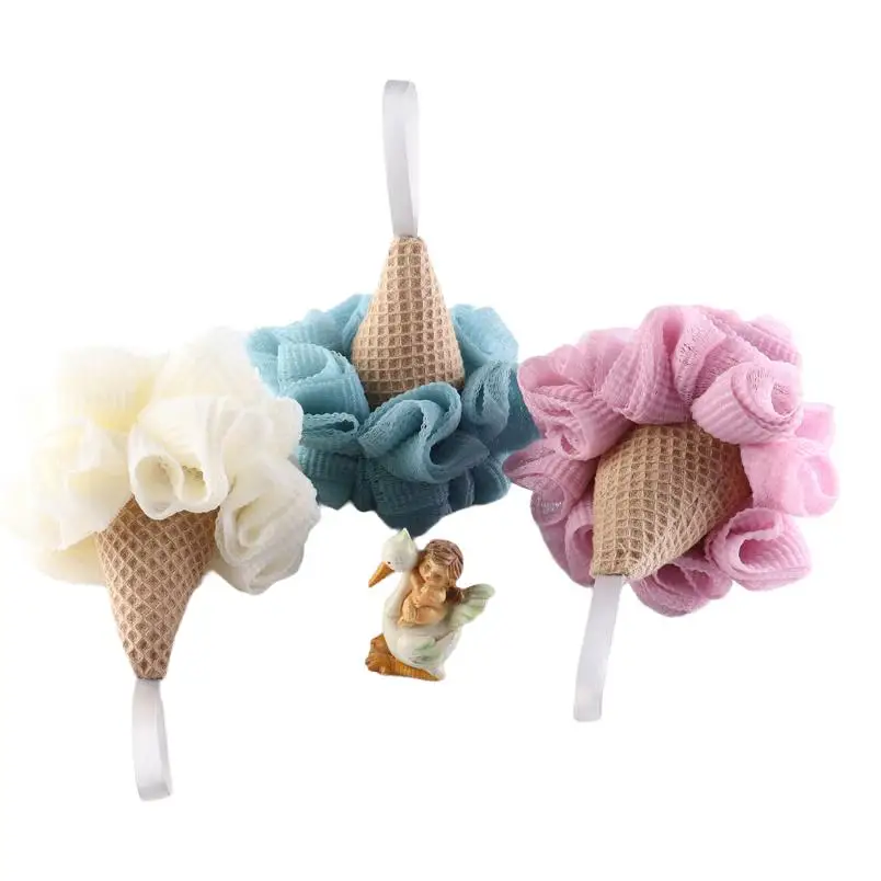 Bath Sponge Ball Soft Hot Sale Low Price Hight Quality Top Selling Net Scrub Wholesale Bamboo African Body Bath Sponge Scrubber