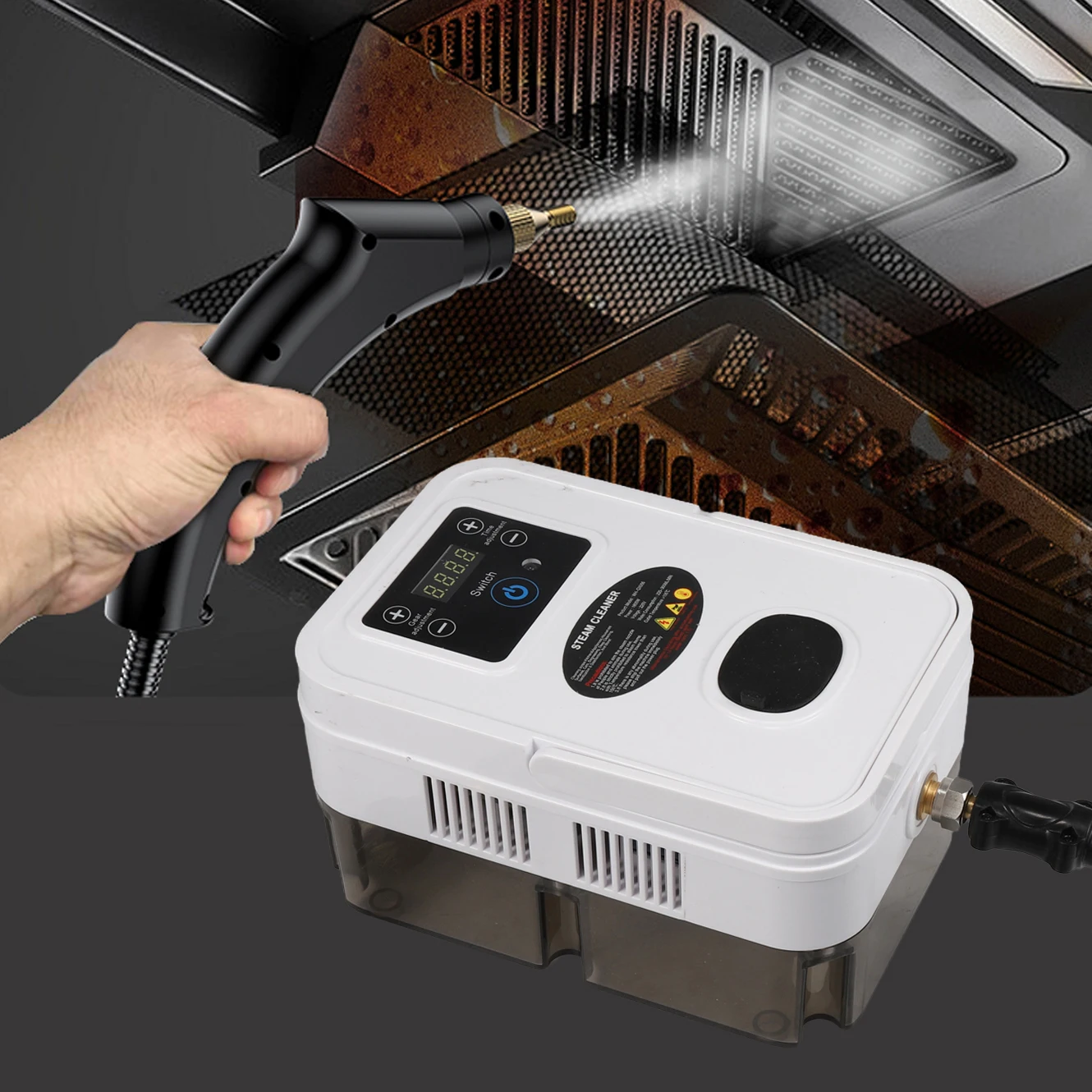 Multi-purpose household steamer cleaning machine Automobile carpet floor window hand-held high pressure steam cleaning machine