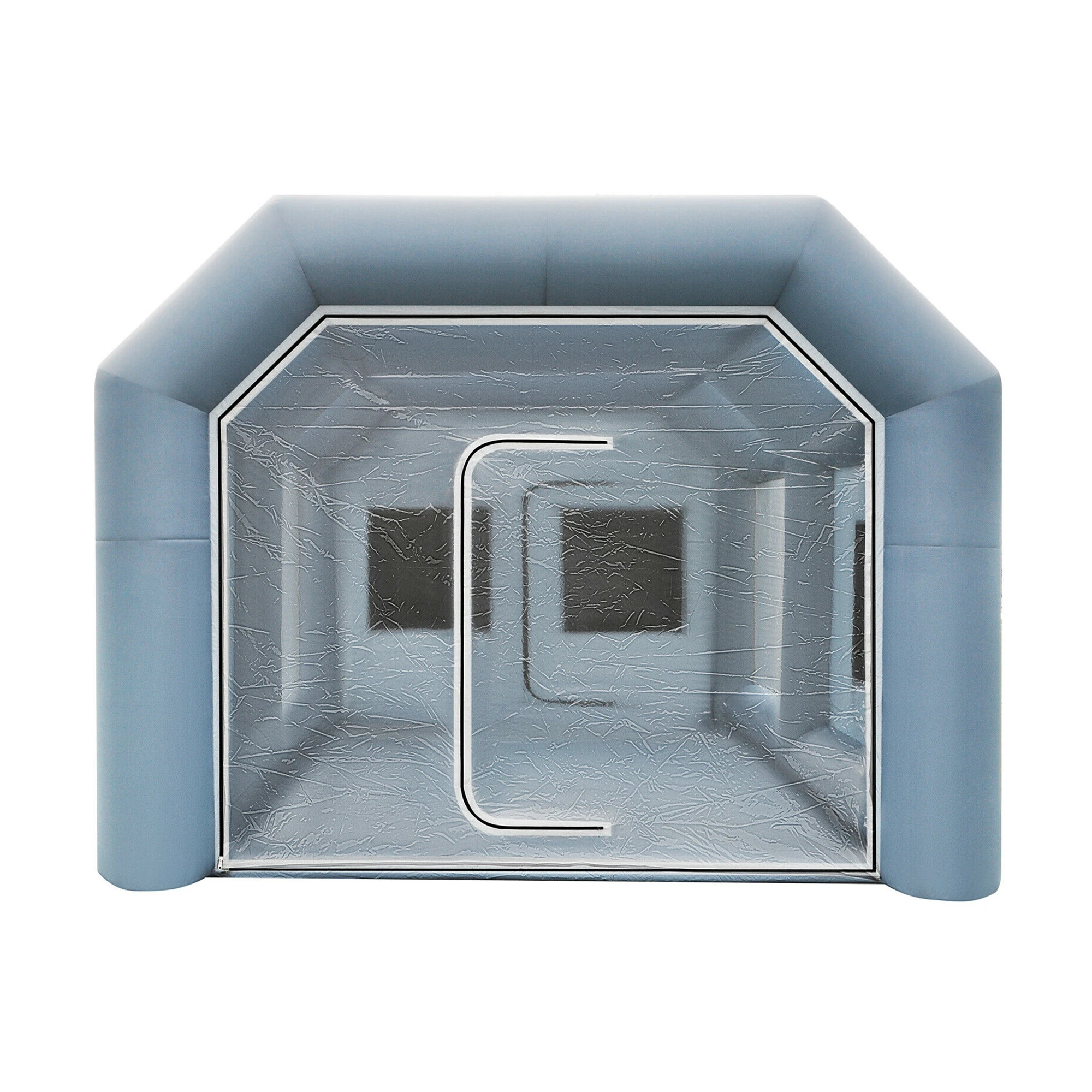  Amazon hot sale automobile inflatable giant car workstation tent baking spray tan booth paint booths