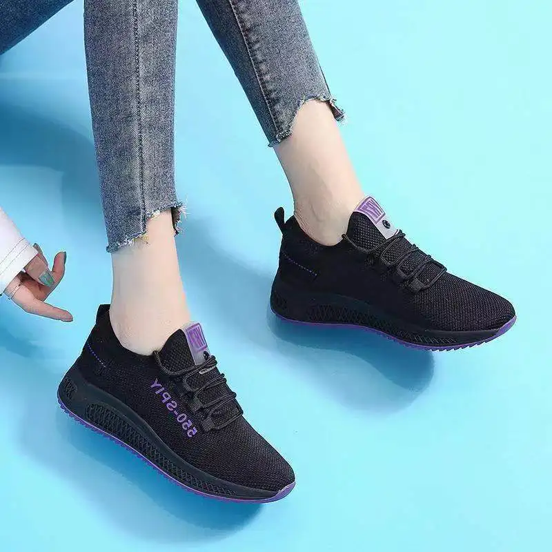 New Arrival Ladies Cheap Flat Casual Girls Fashion White Running Sneakers