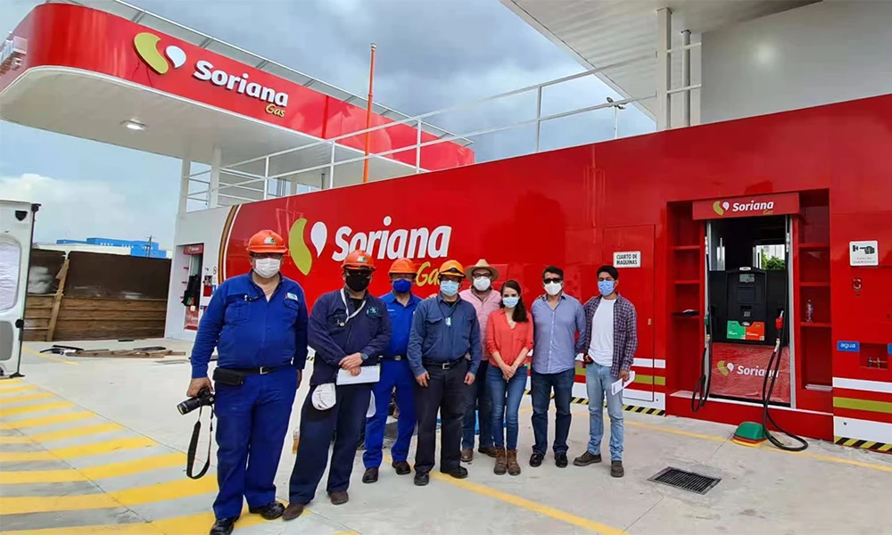 LED gas station light