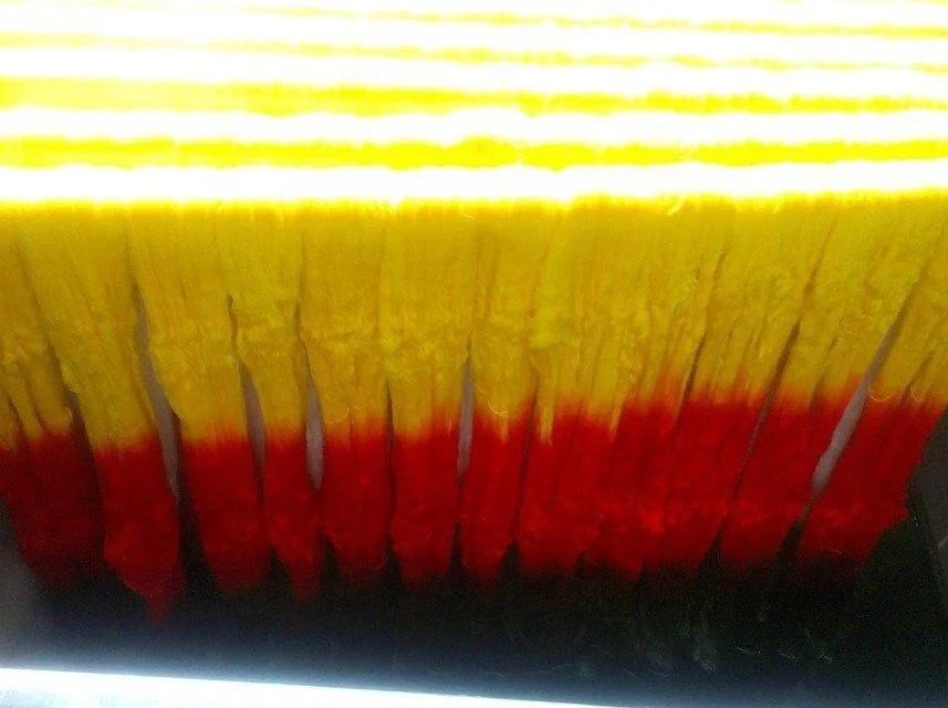 100% Viscose Rayon Embroidery Thread Bright Dyed Hank