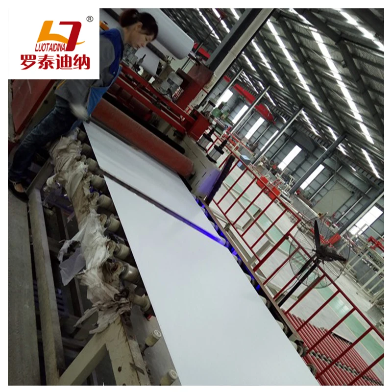 New Condition Gypsum Ceiling Tile Making Machine with High Capacity