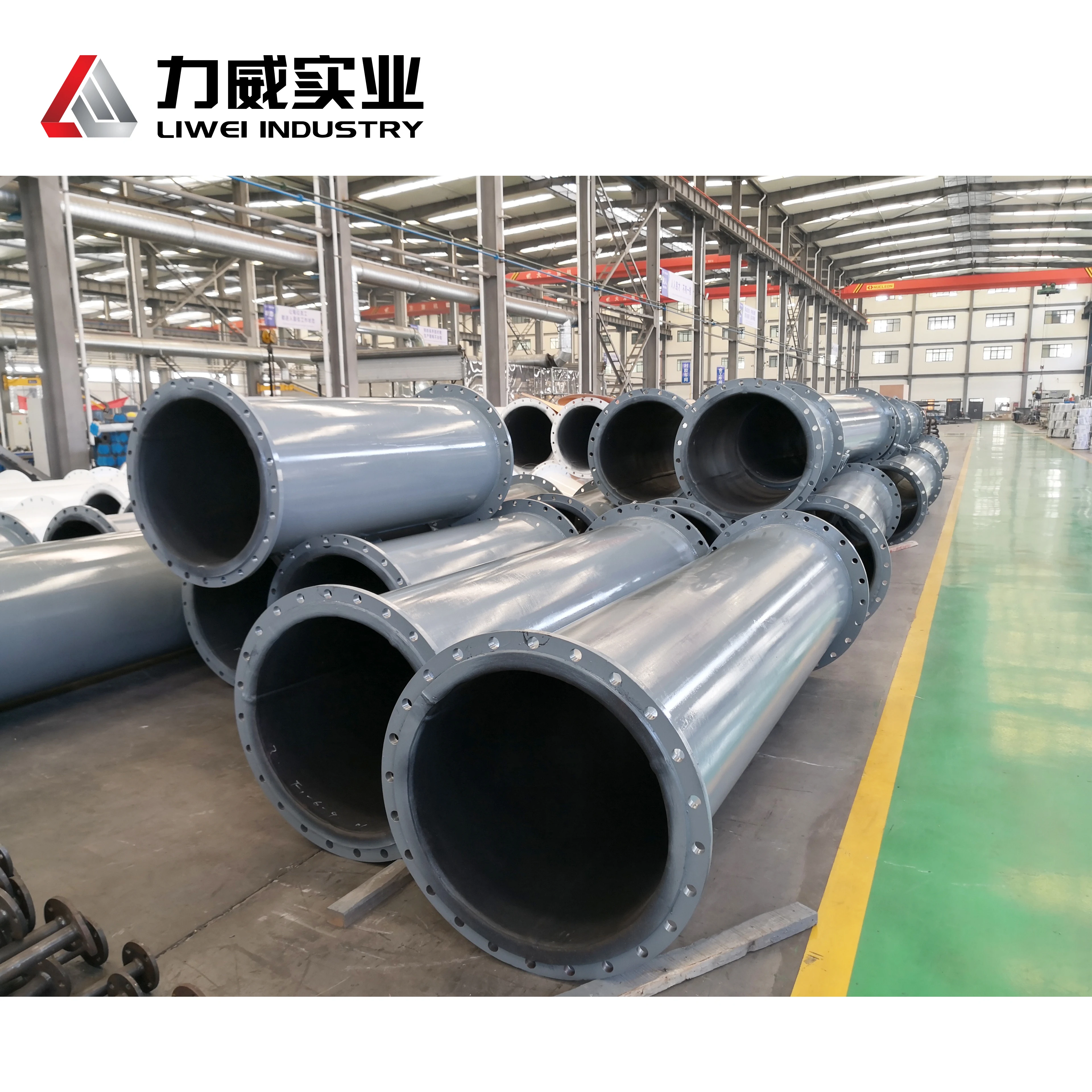 Widely Used tailings pipeline ceramic lined composite steel pipe Alumina ceramic lined pipe