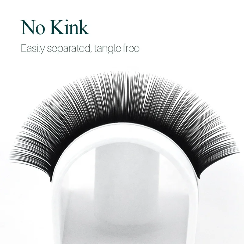 High Quality  Korean PBT Classic Eyelash Extension Trays Matte Russian Volume False Lashes