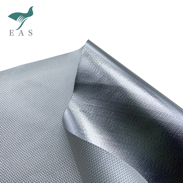 Высокотемпературная алюминиевая фольга Стекловолоконная ткань с силиконовым клеем для теплоизоляции