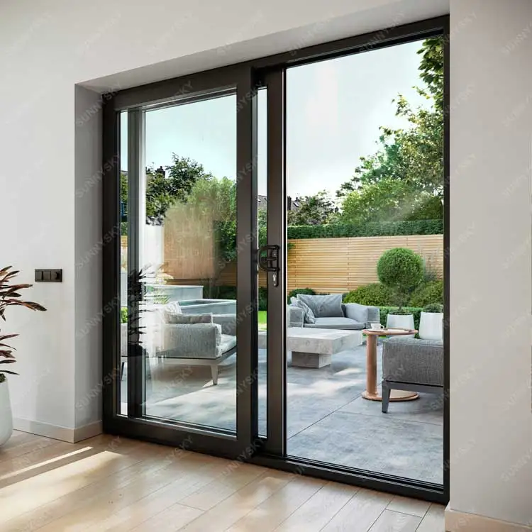 Алюминиевые двери и окна/раздвижные стеклянные двери/наружные используемые раздвижные стеклянные двери распродажа