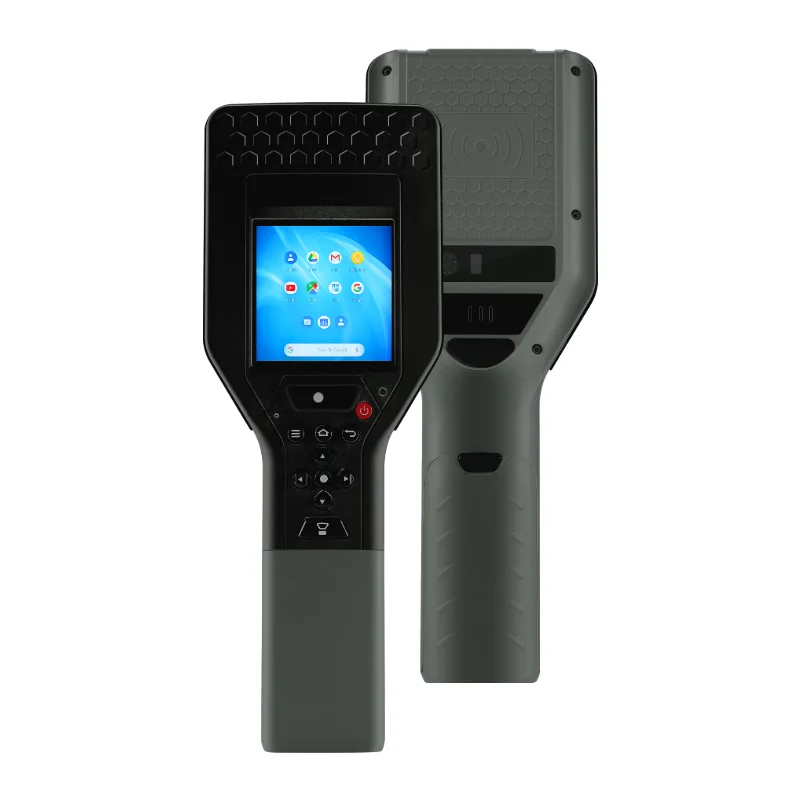 HUGEROCK R30A factory Nfc Remote RFID reader with 1d 2d barcode scanner wifi GSM Data Collector android 13 rugged pda handheld