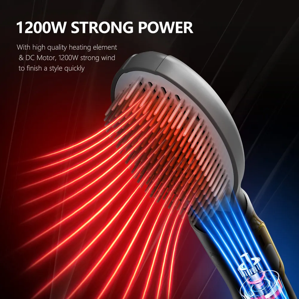 Multi Function Professional Hot Air Brush One Step Hot Air Brush Styler And Dryer