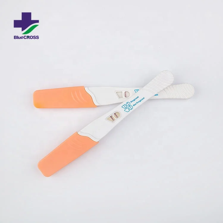 Оборудование для тестирования детей один шаг HCG набор для тестирования на беременность средний поток устройство