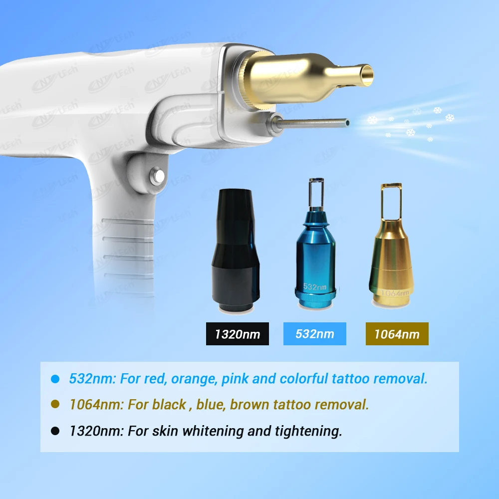 Portable laser tattoo removal machine q-switched nd yag laser machine remove tattoo