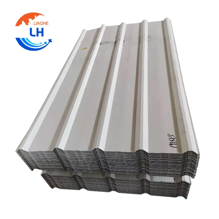 Оптовая продажа, серебристые оцинкованные гофрированные 24 калибра, металлические алюминиевые кровельные листы с изоляцией
