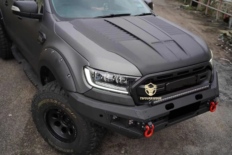 Taishuai Auto Car Bonnet Scoop Front Engine Cover Hood for Ranger 4x4 car accessories 2012+
