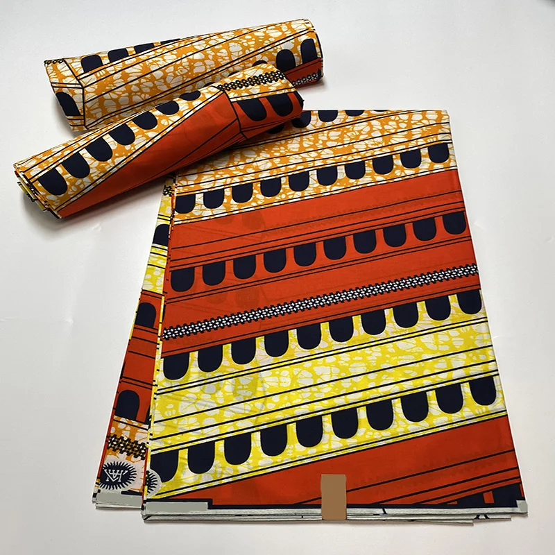 2021 Hot Sale New Model African Java Batik Veritable Cotton Printed Fabric For Wax Cloth