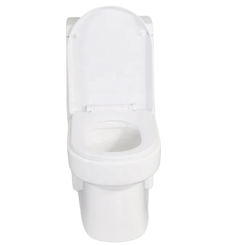 Chaozhou sanitary ware white color bathroom porcelain wc toilet floor mounted ceramic siphonic one piece toilet