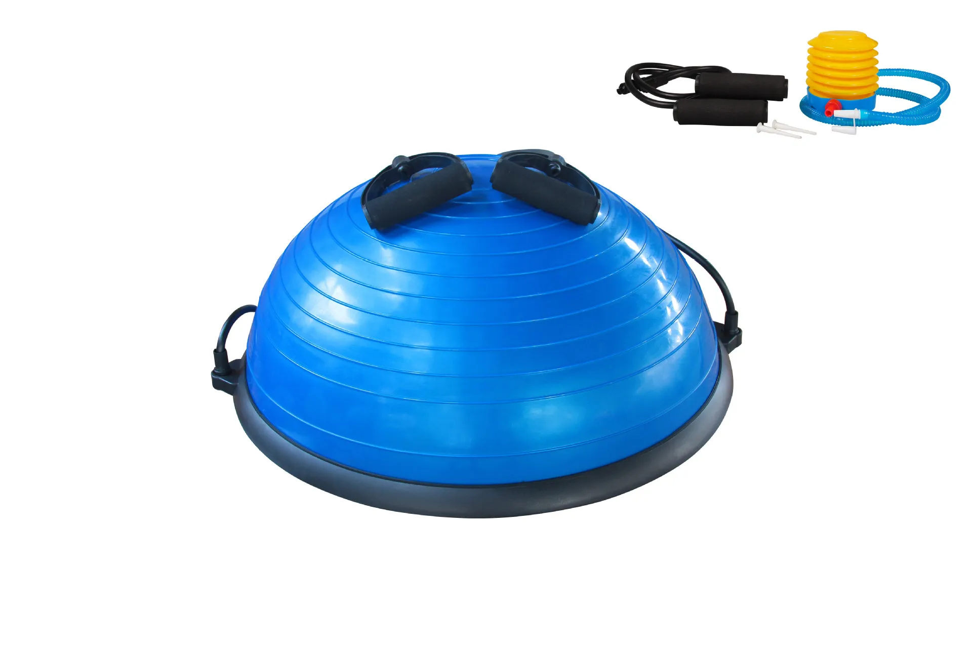 ONESTARSPORTS 58cm Diameter Pvc Half Pilates Ball Yoga Half Balance Ball