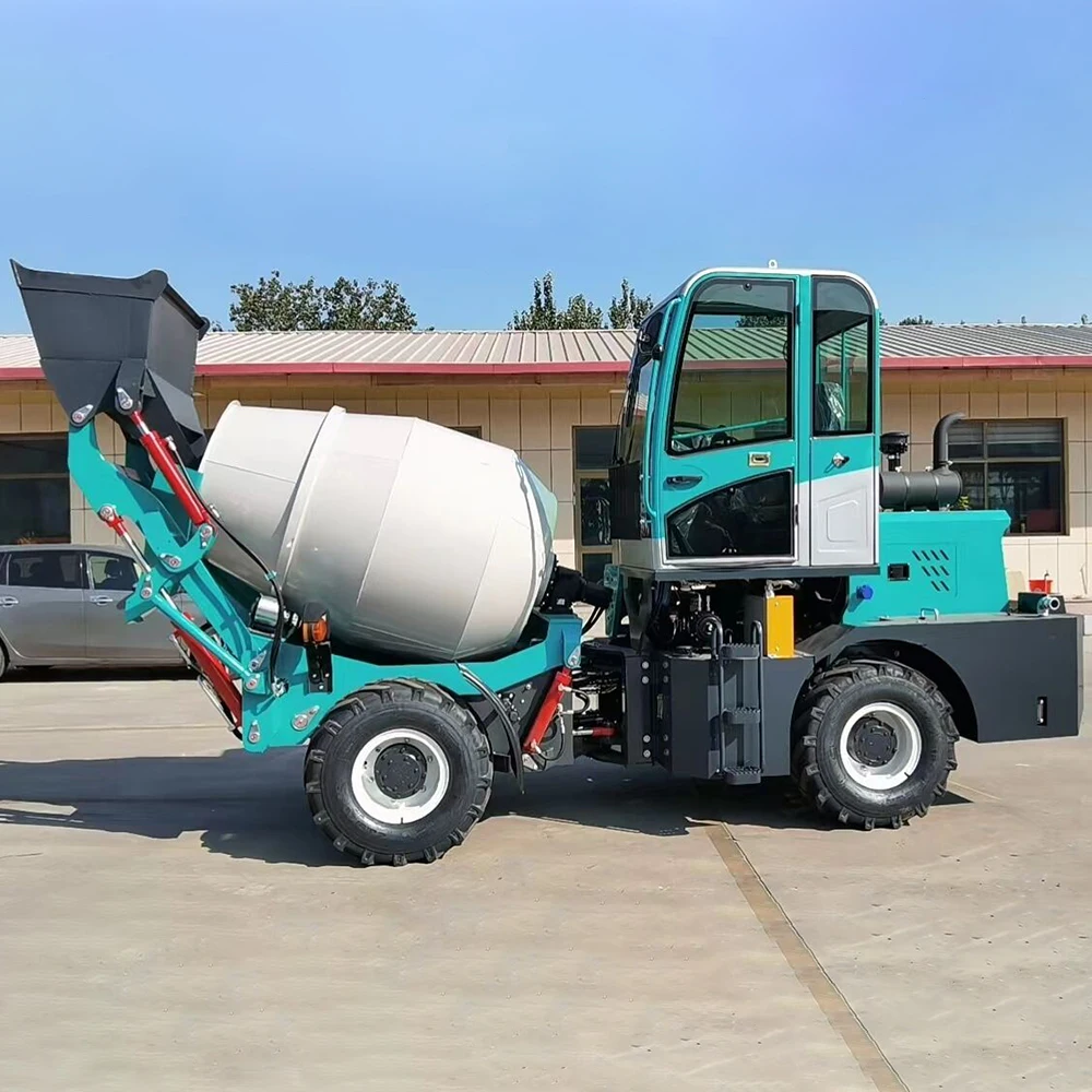 Automatic Water Self Loading Cement Mixer Truck Price Specifications With CE