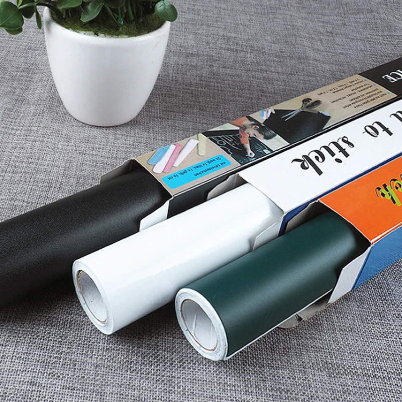 Black Chalkboard Peel & Stick/Self Adhesive Wallpaper Blackboard Wall Decal Sticker Large ChalkBoard Paper Roll