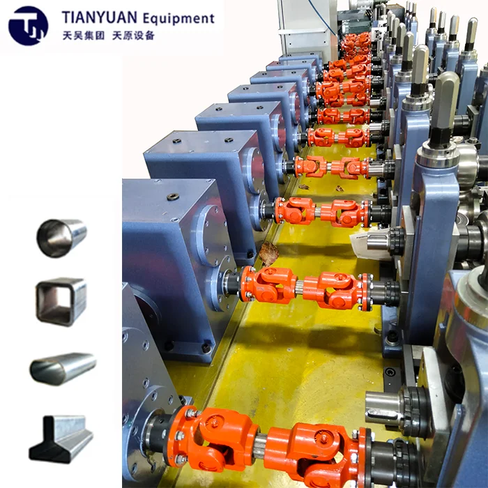 High Quality Stainless Steel Tube Mill Line Industrial Laser Welding SS Pipe Making Machine