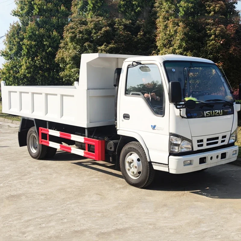 Новый или подержанный 4x2 мини Isuzu Самосвал грузовик камера легкий Wuling холодильник 2 до 3 тонн грузовые грузовики Бесплатные запчасти