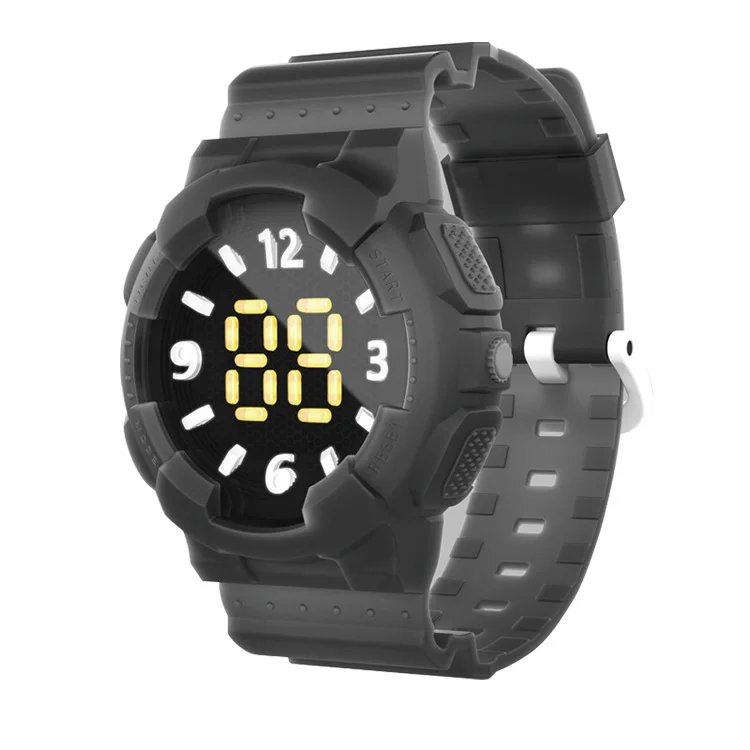 multi function luminous 30m waterproof woman ladies luxury black led dial hand customized other digital watch