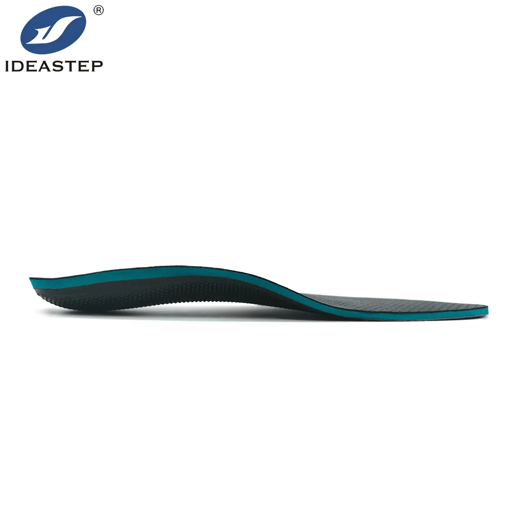 Customized Fiber Covering 60 Shore Eva Block Vacuum Unit Insoles Plantar Fasciitis Corrective Orthotic Thick Microfiber Insole
