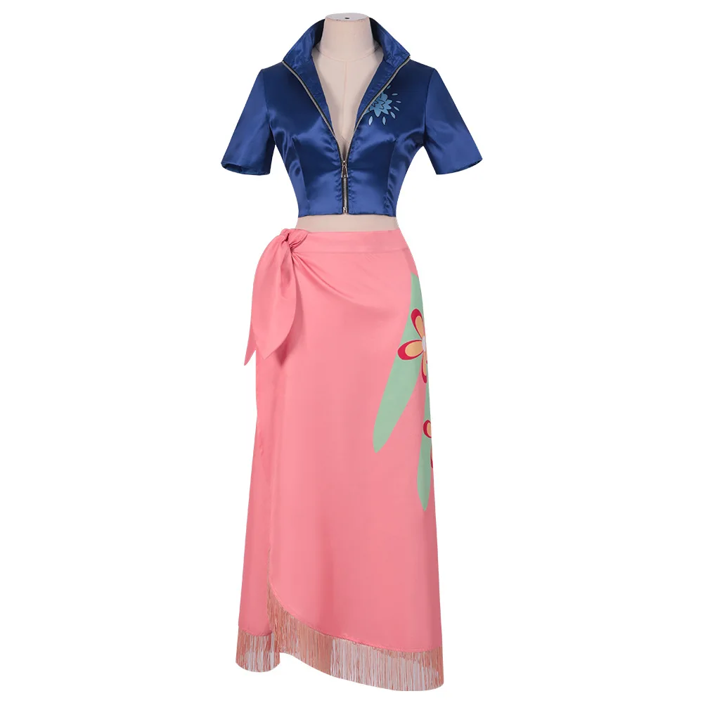 Halloween Costume One piece Of The Nautical King Nico Robin Cosplay Woman Costume