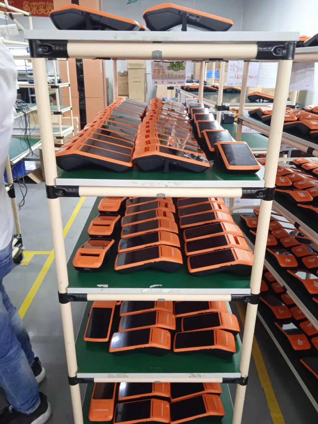 WIFI Blue tooth Barcode Scanner Android Pos Terminal Thermal Printer