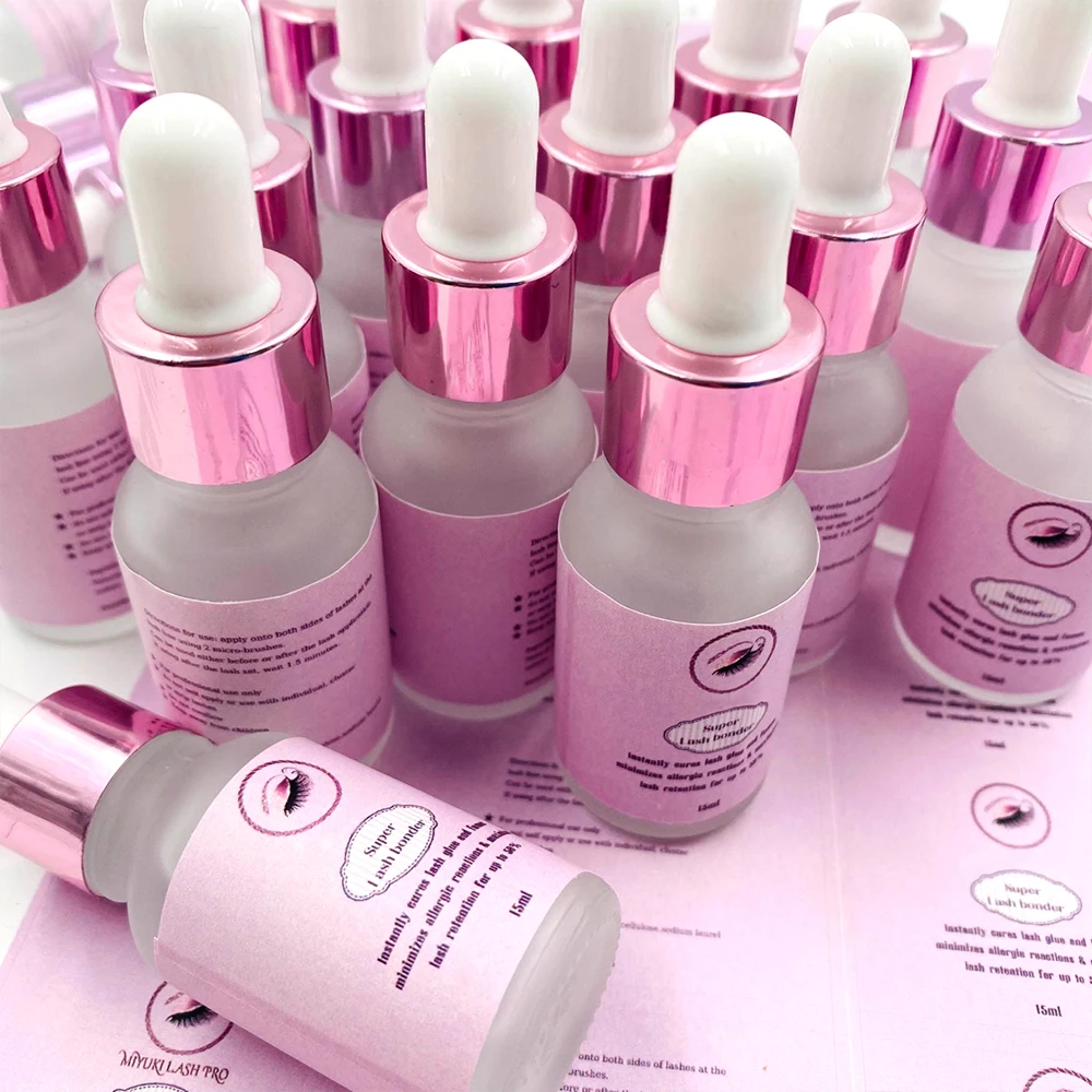 Eyelash Extension Super Bonder Raw Bulk Glue Accelerator Super Bonder