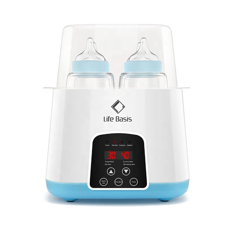 portable double baby milk bottle warmer 4mins hot milk baby milk warmer