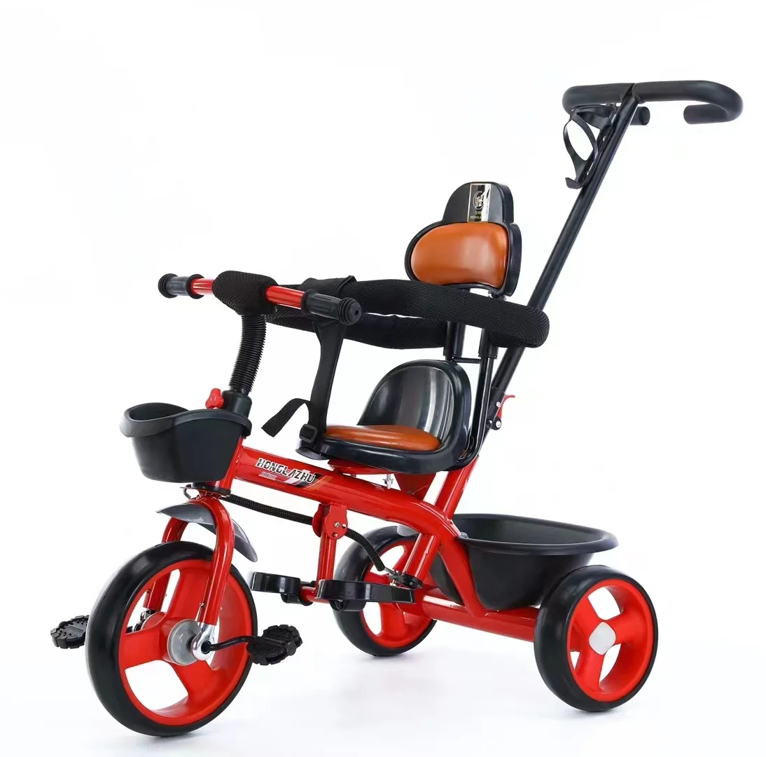 Market Alliance Baby Tricycle/Babies Learn to Ride Bicycles and Promote Tricycles/Baby Riding a Tricycle with Push Handle