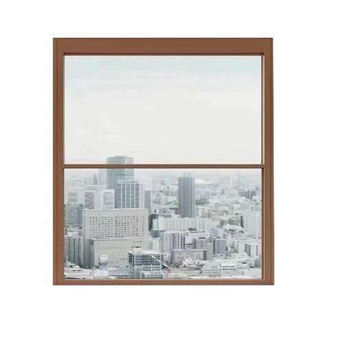 2022 Latest windows sliding lift minimalist Vertical three section sliding window Sectional sliding window