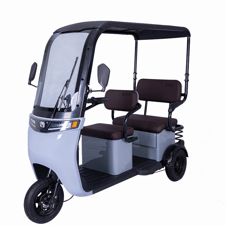 Электрический трехколесный скутер с крышей EV Trike, 2 пассажира
