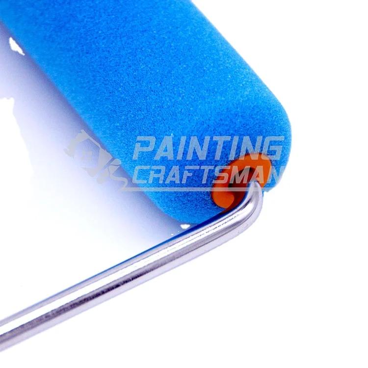 OEM пластмассовой ручкой живопись 6 дюймов ватный жакет с роликовая щетка