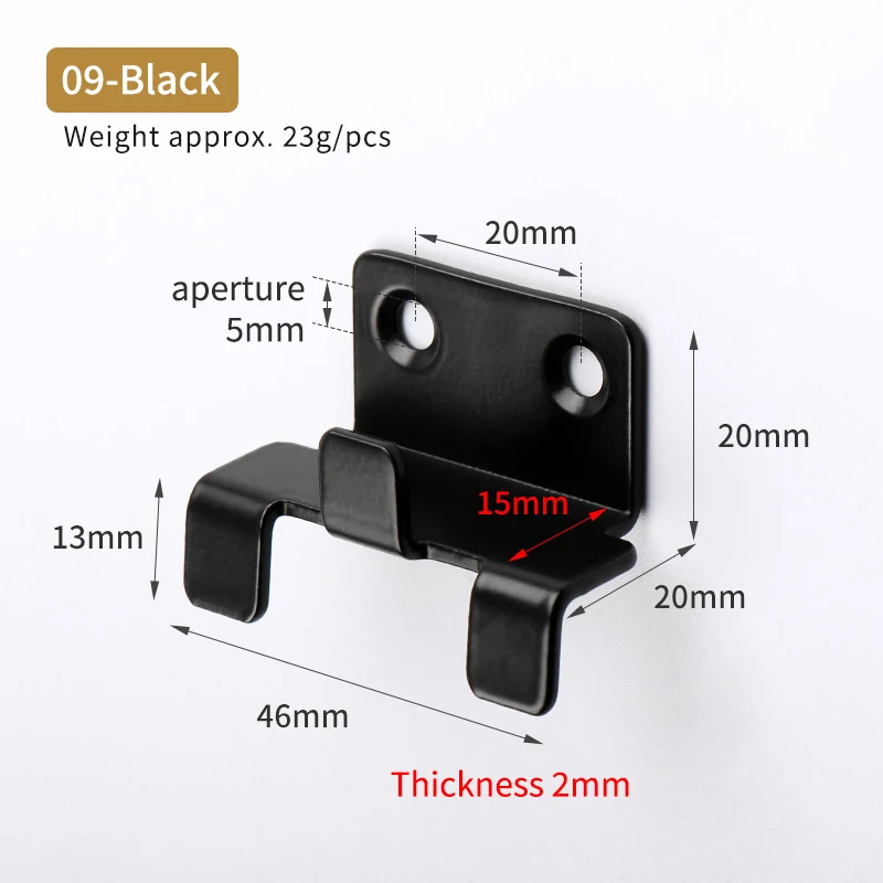 Tile Hanger Stainless Steel Wall Tile Bracket Black Tile Wall Display Wall Hook Hanger Brackets