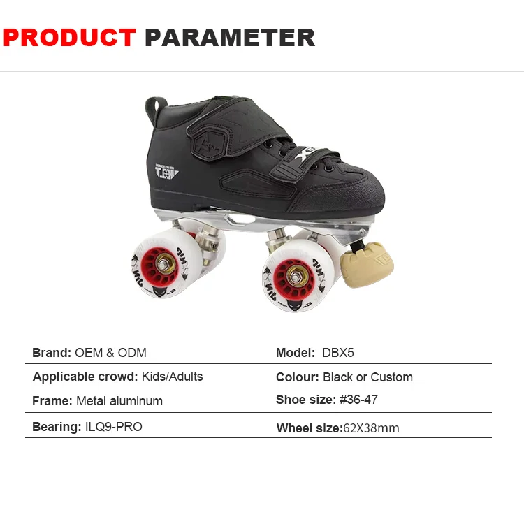 Hot sale black quad skate wheels 4 wheels roller for adults children