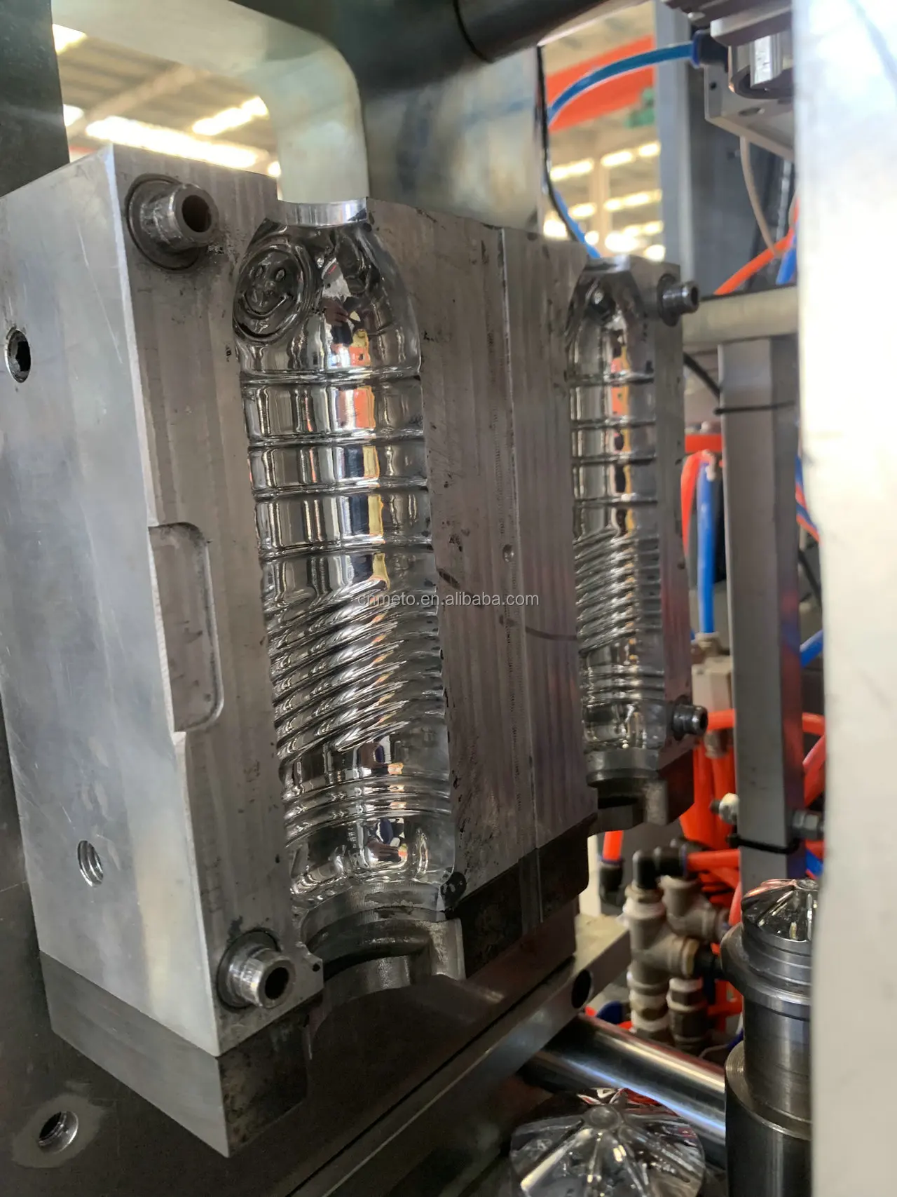 Full Automatic 2 Cavity PET Stretch Blow Moulding Machine PET Bottle Blowing Machine