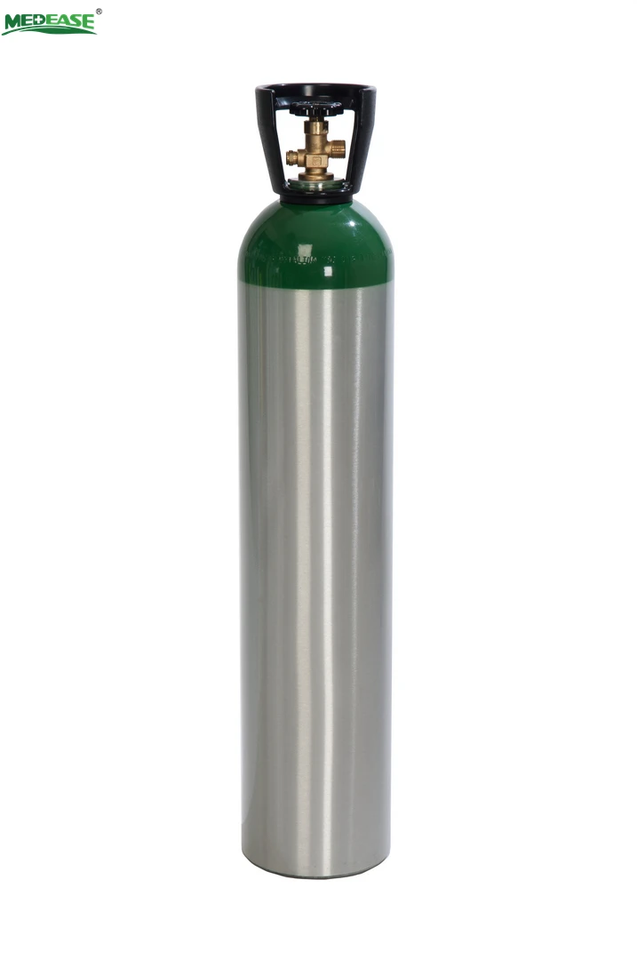 MEDEASE MD Model Psi2216 Oxygen Tank Factory Price 6061 Aluminum Alloy Wholesale Tank DOT3AL Aluminum Oxygen Cylinder