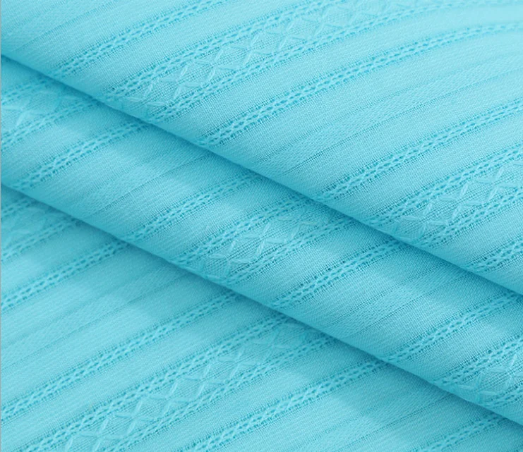 New fashion egyptian  cotton clothing dyeing fabrics stock lot cotton white embossed fabric on sale