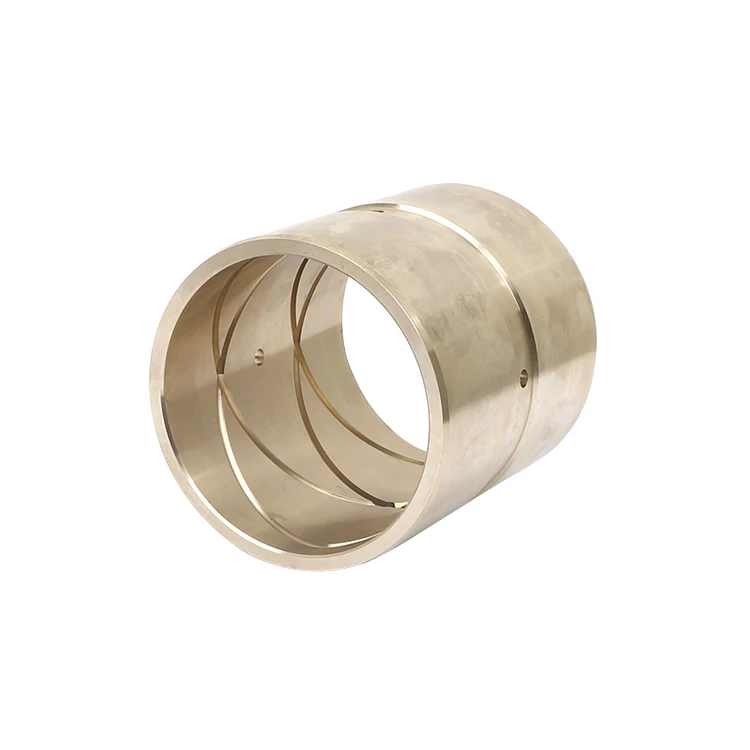 
Heat Treatment Custom Straight Brass Copper Sleeve Bearing Bushing For Excavator 