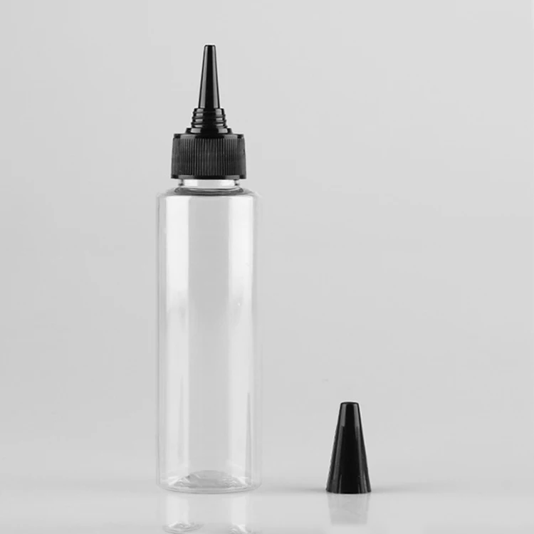 Wholesale twist-open dispensing 100ml empty plastic squeeze soft shampoo bottle