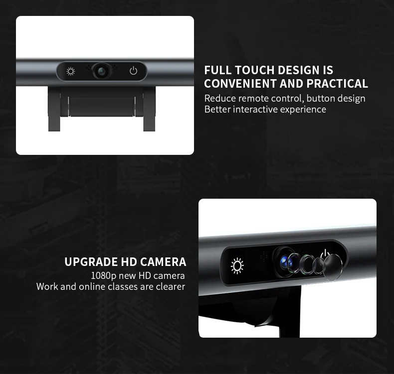 Screen Light Bar E-Reading LED Task Lamp Upgrade USB Computer Screen Lamp Monitor Light for Office Home