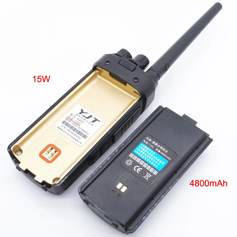 High Power Quality A900 Long Range 10 Watts Talkie-Walkie H484 10 Km 12km Range Walkie-Talkie Long Range Batter Security
