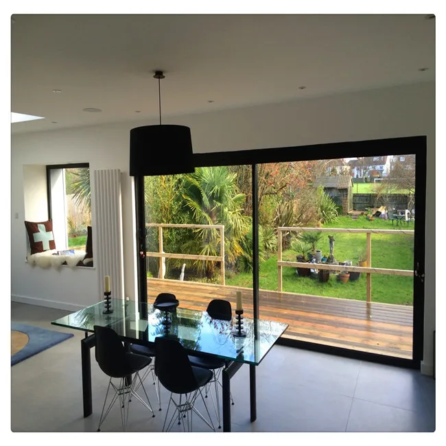 Latest Sliding Door Aluminum Profile Glass Door Sliding Aluminum