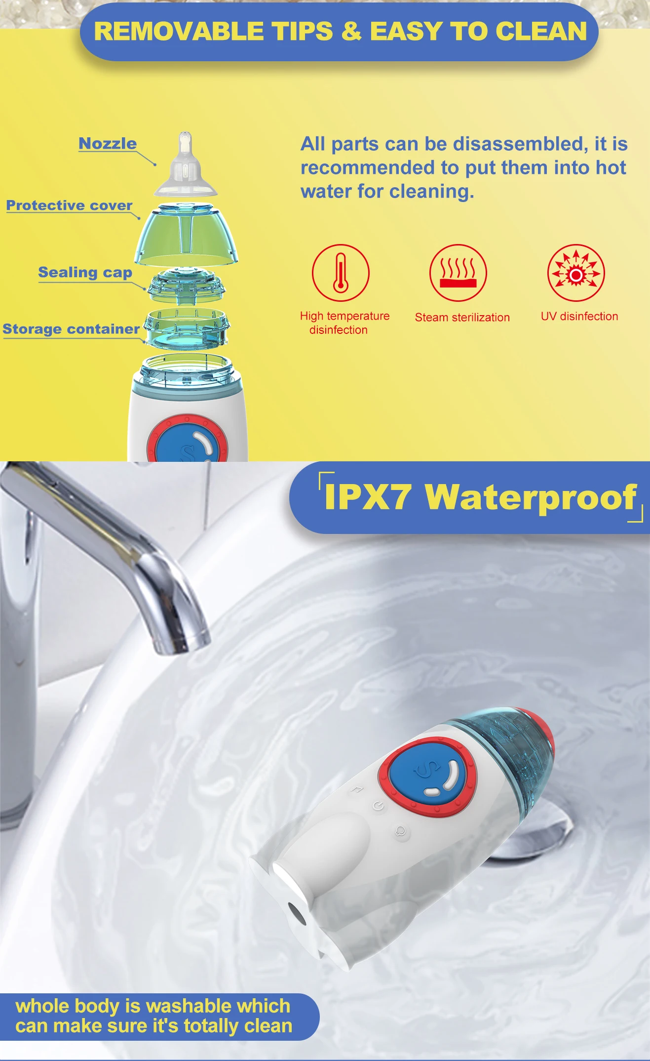 Multifunctional Baby Gear Convenient & Comfortable for Parents and Babies nasal aspirator