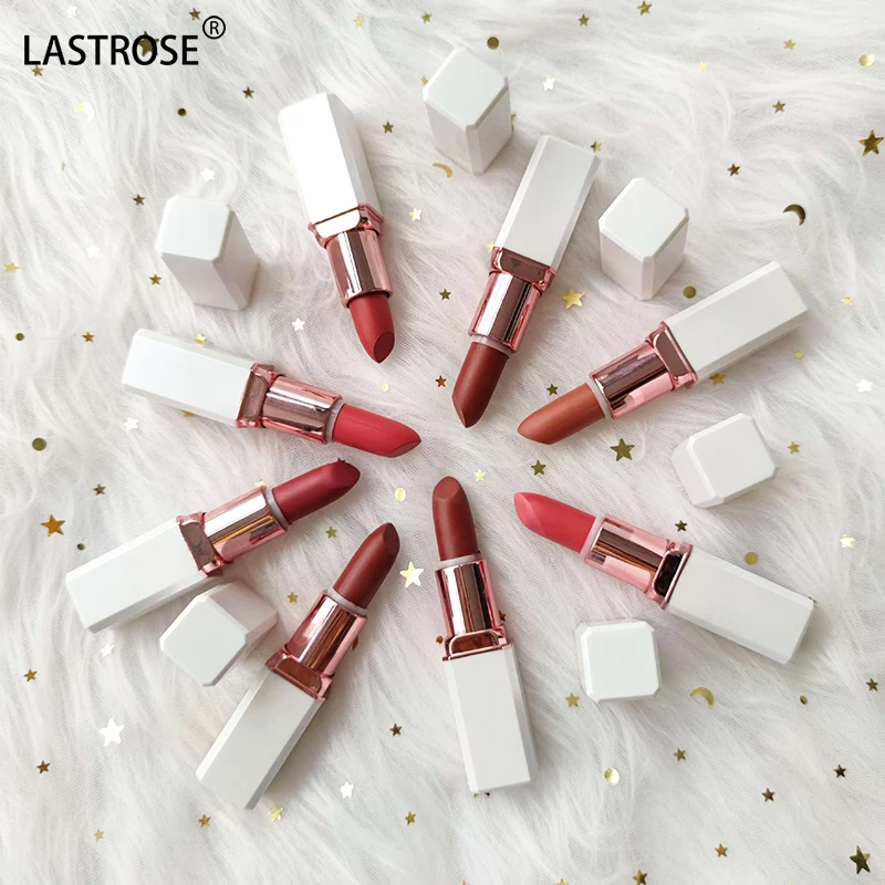 Hot selling matte lipstick wholesale lipstick packaging private your label long lastong smooth cosmetic vegan velvet lipstick